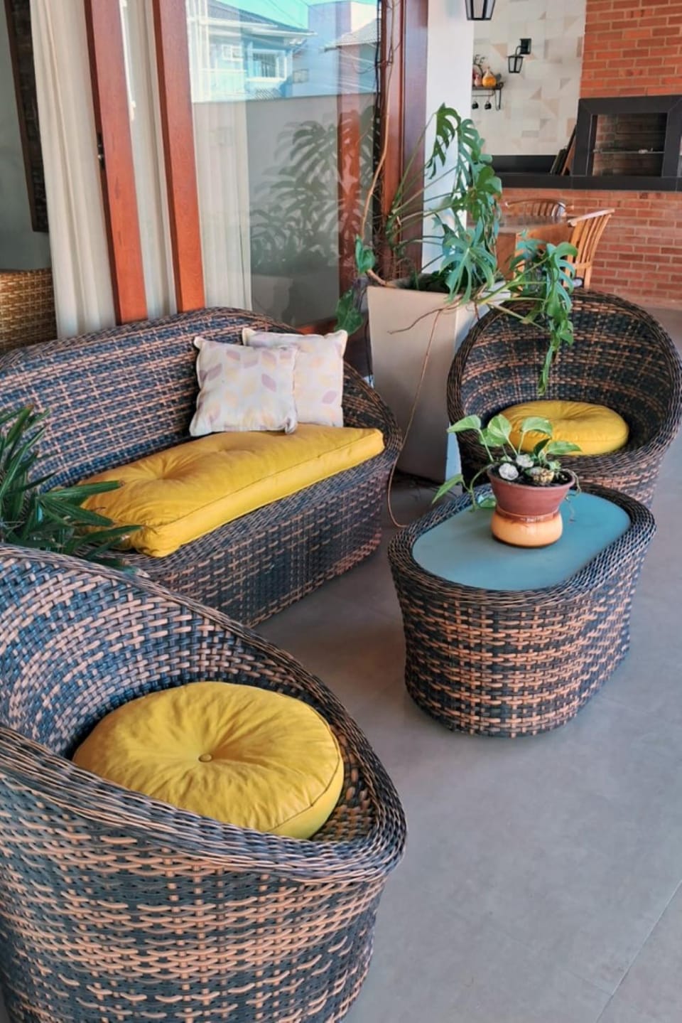 Patio, Garden, Balcony/Terrace, Seating area
