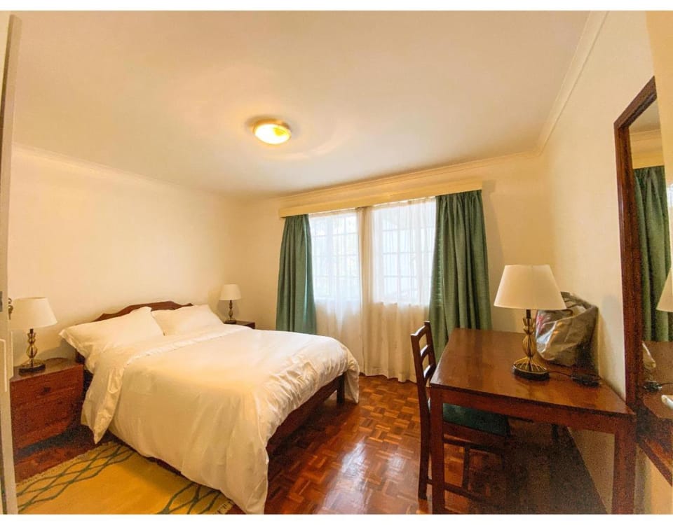 Bed, Seating area, Bedroom