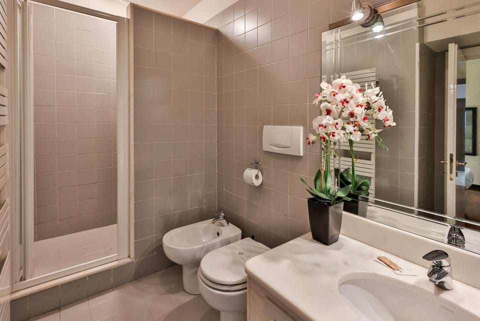 Shower, Toilet, Bathroom, bidet, towels