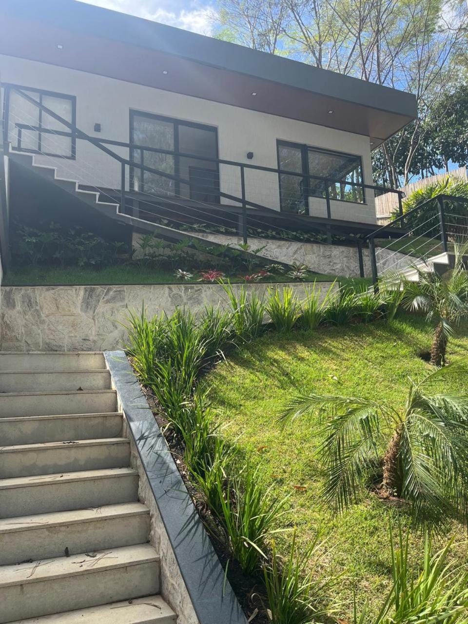 Property building, Garden