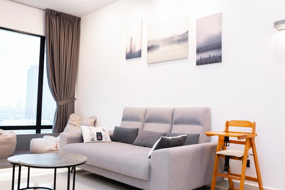 Midvalley Southkey Mosaic Greyline Residence JB CIQ 2BR 8pax Apartment in Johor Bahru