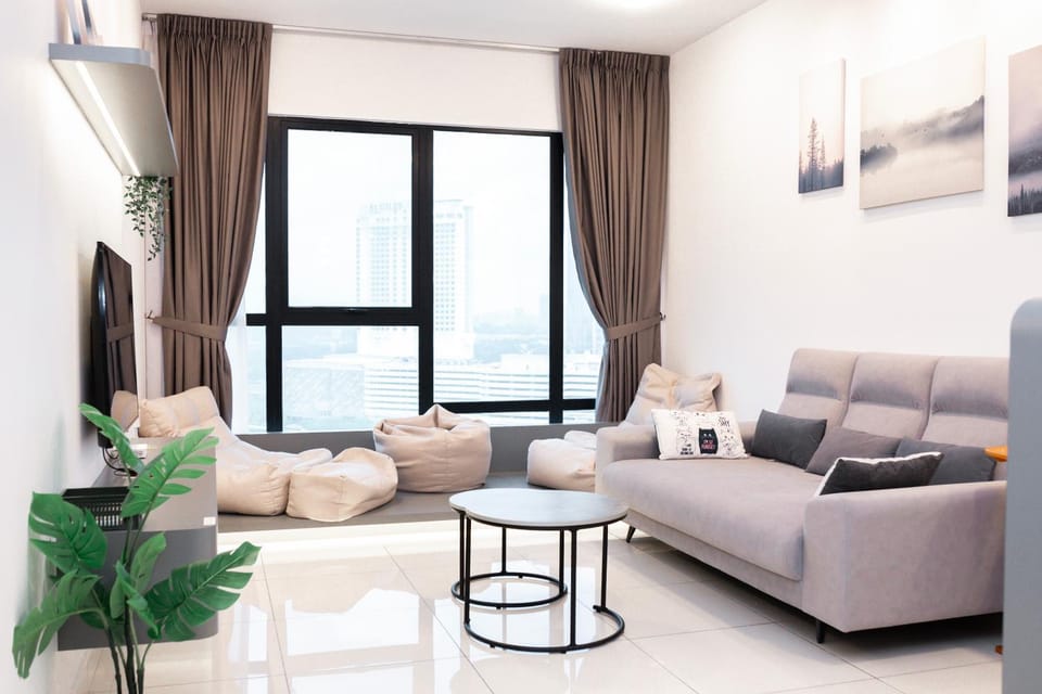 Midvalley Southkey Mosaic Greyline Residence JB CIQ 2BR 8pax Apartment in Johor Bahru