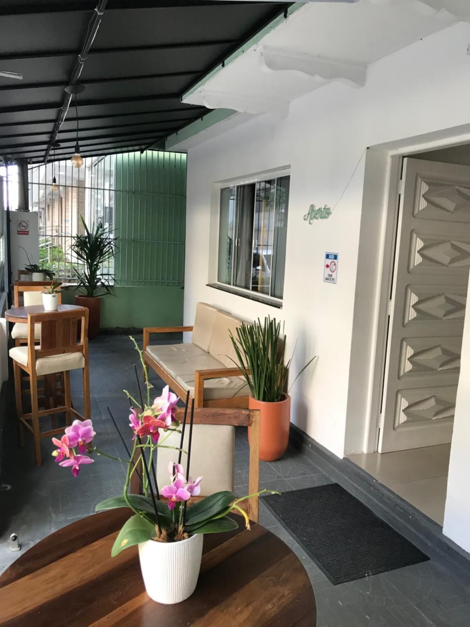 Property building, Patio