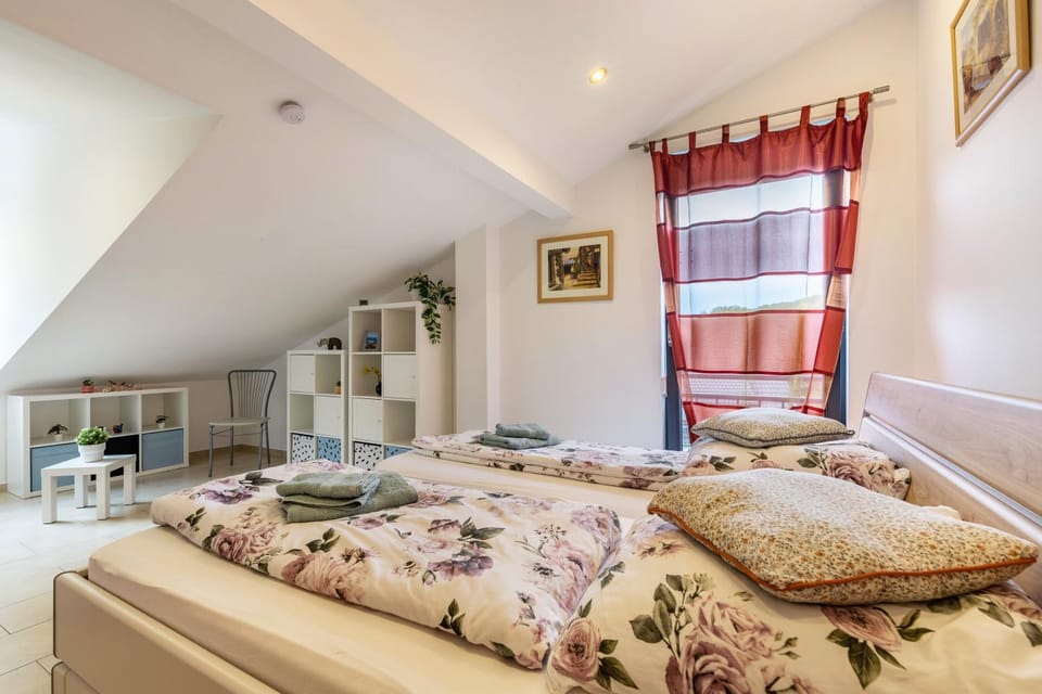 Property building, Living room, Bedroom