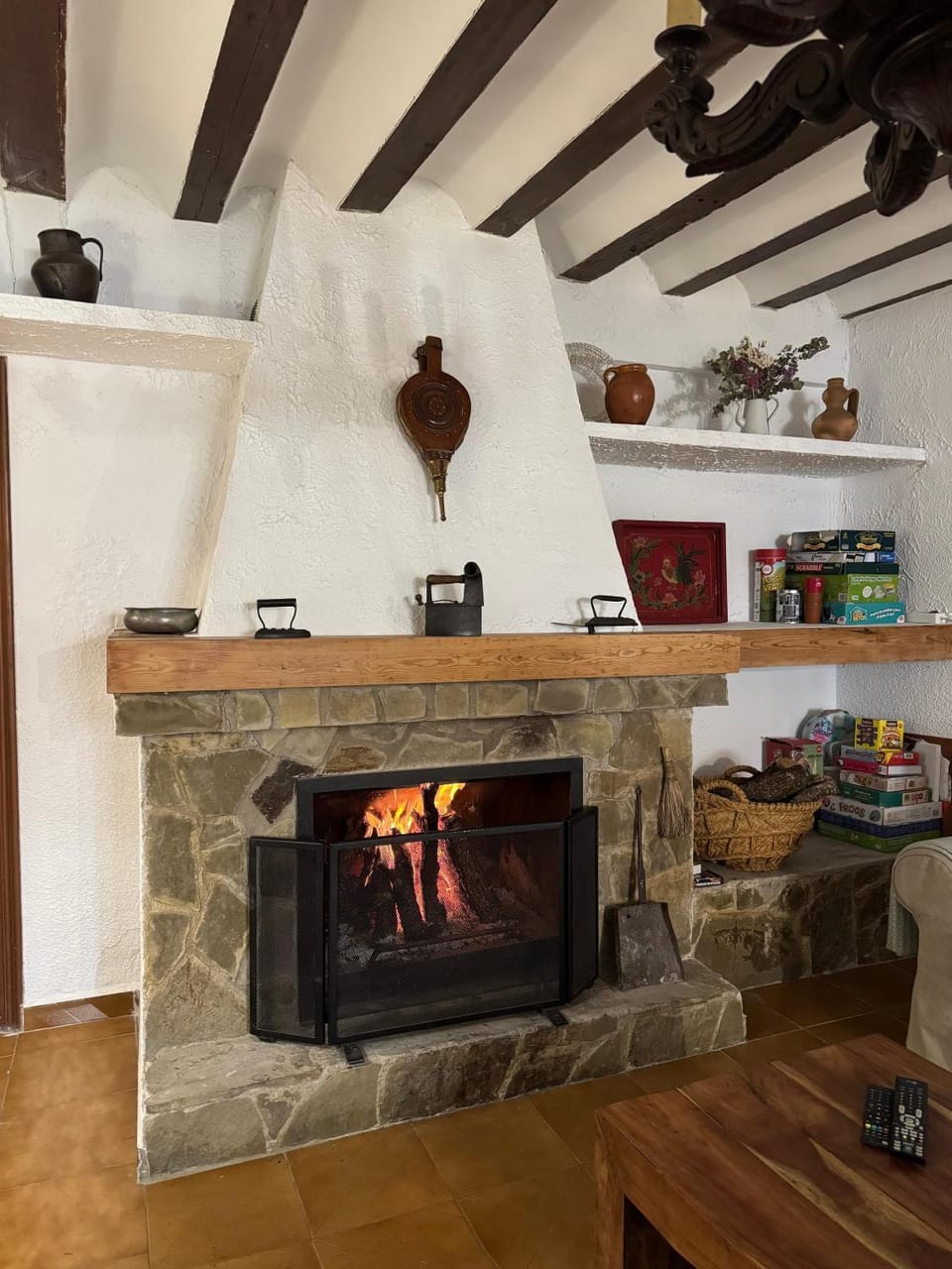 fireplace
