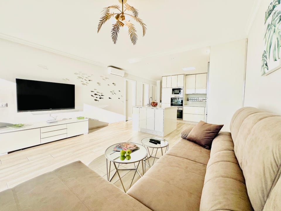 TV and multimedia, Kitchen or kitchenette, Living room, Decorative detail, Seating area