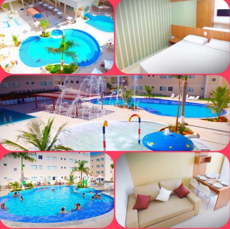 Encontro das Águas Resort caldas novas Apartment in State of Goiás