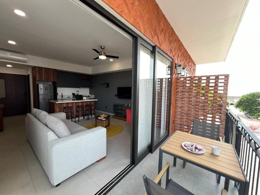 Encantador estudio con Roof Top Zona Romántica 401 Apartment in Puerto Vallarta