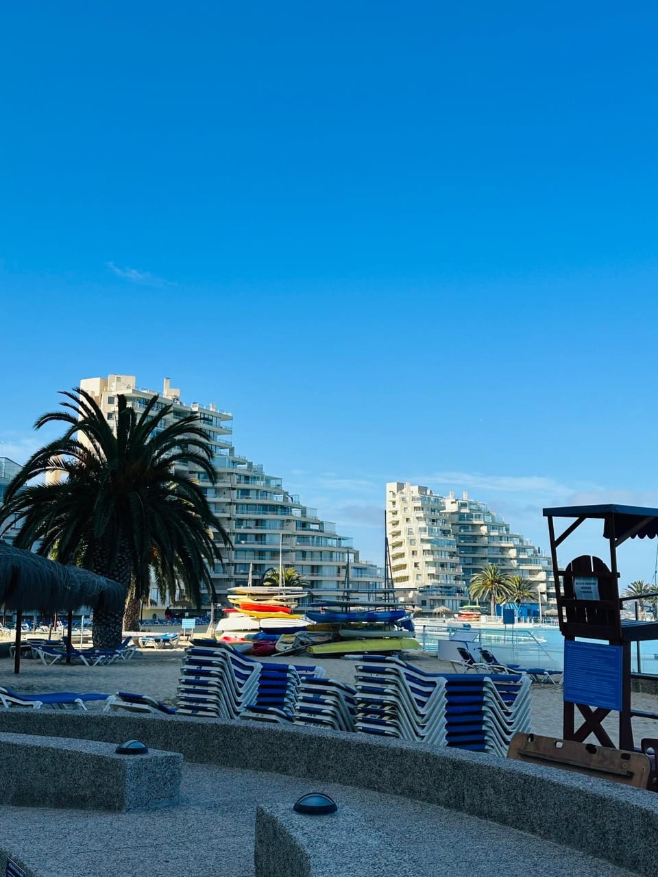 Day, Natural landscape, Sea view, sunbed
