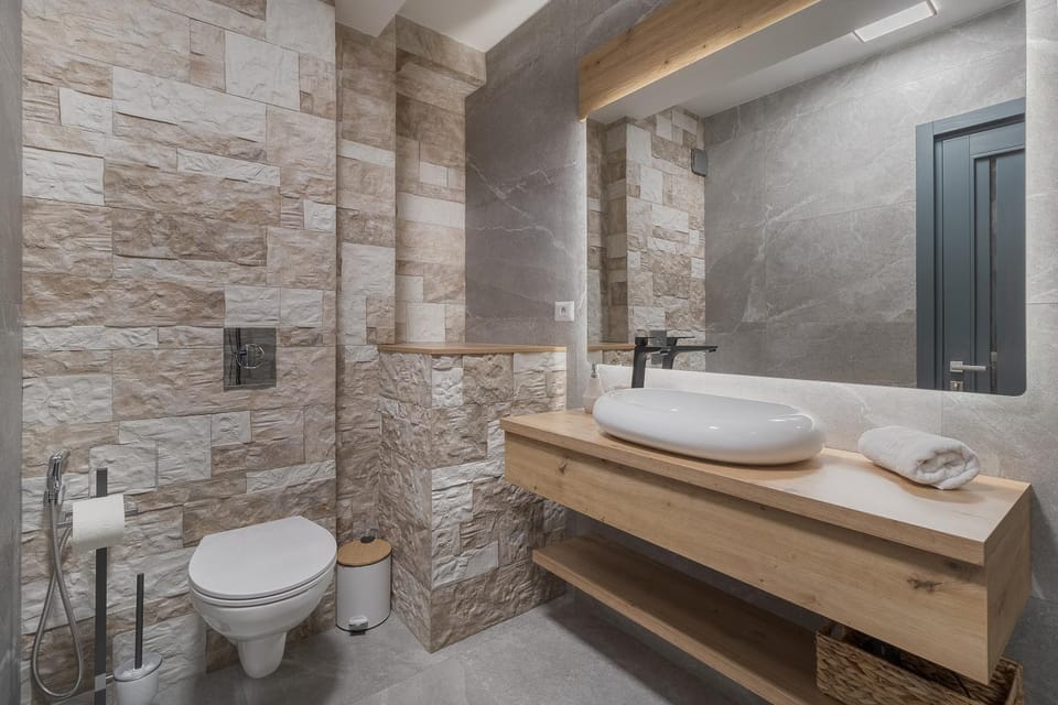 Shower, Bathroom, towels