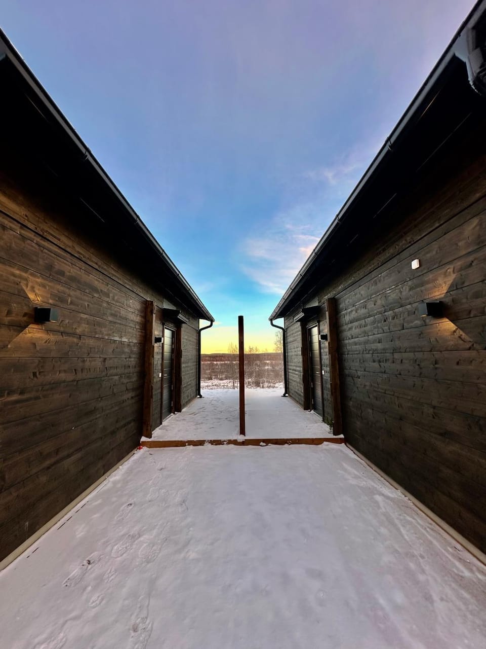 Property building, Day, Natural landscape, Winter