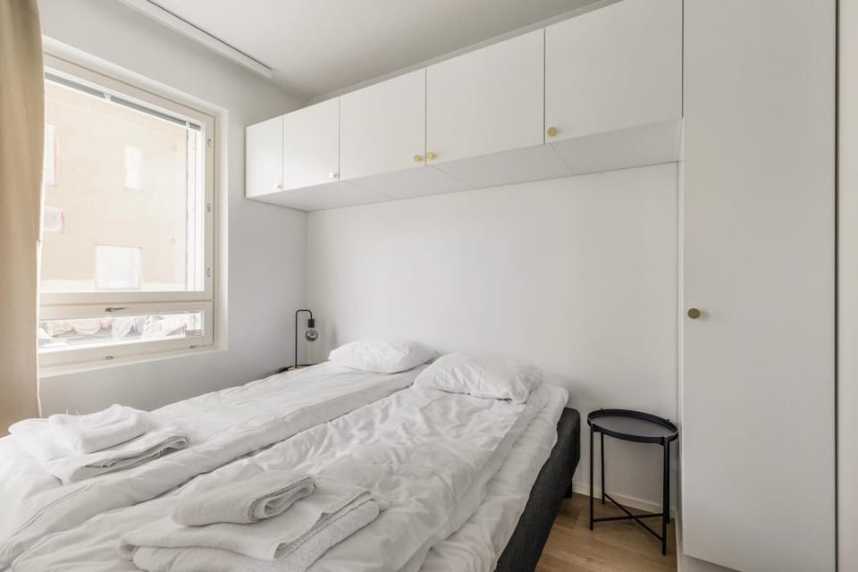 Bed, Photo of the whole room, Bedroom, towels, wardrobe