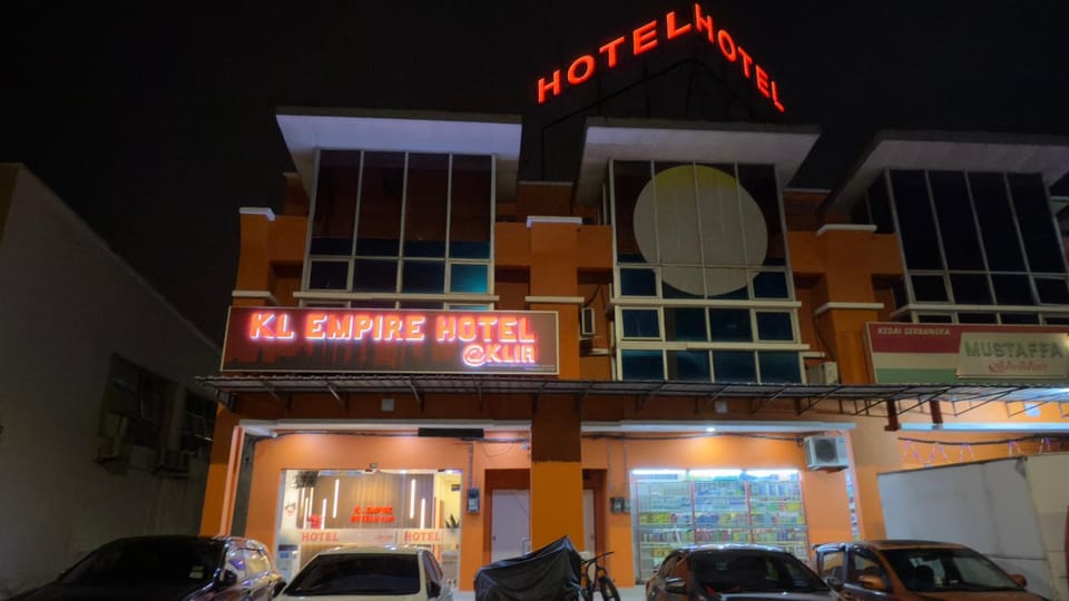 Property building, Night, Street view, Parking
