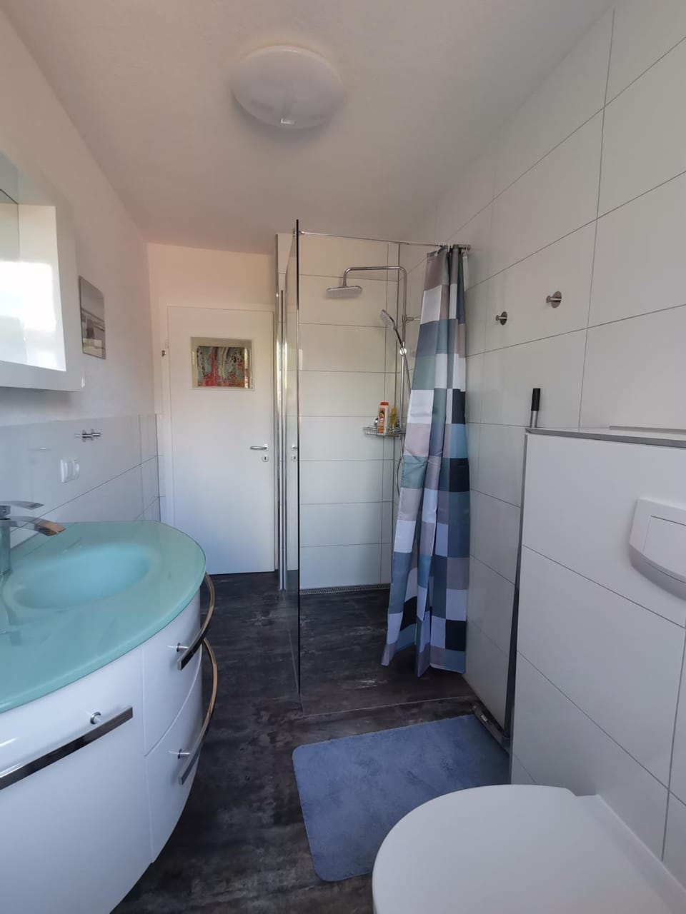 Bathroom, Living room