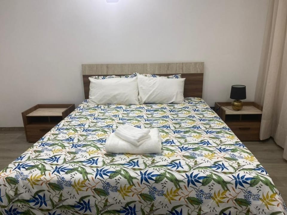 Bed, Night, People