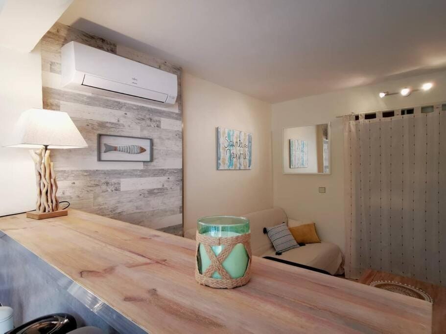 Studio rez de jardin à Sainte-Maxime Apartment in Sainte-Maxime