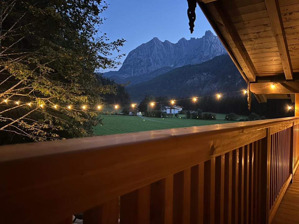 Night, Natural landscape, View (from property/room), Balcony/Terrace, Mountain view