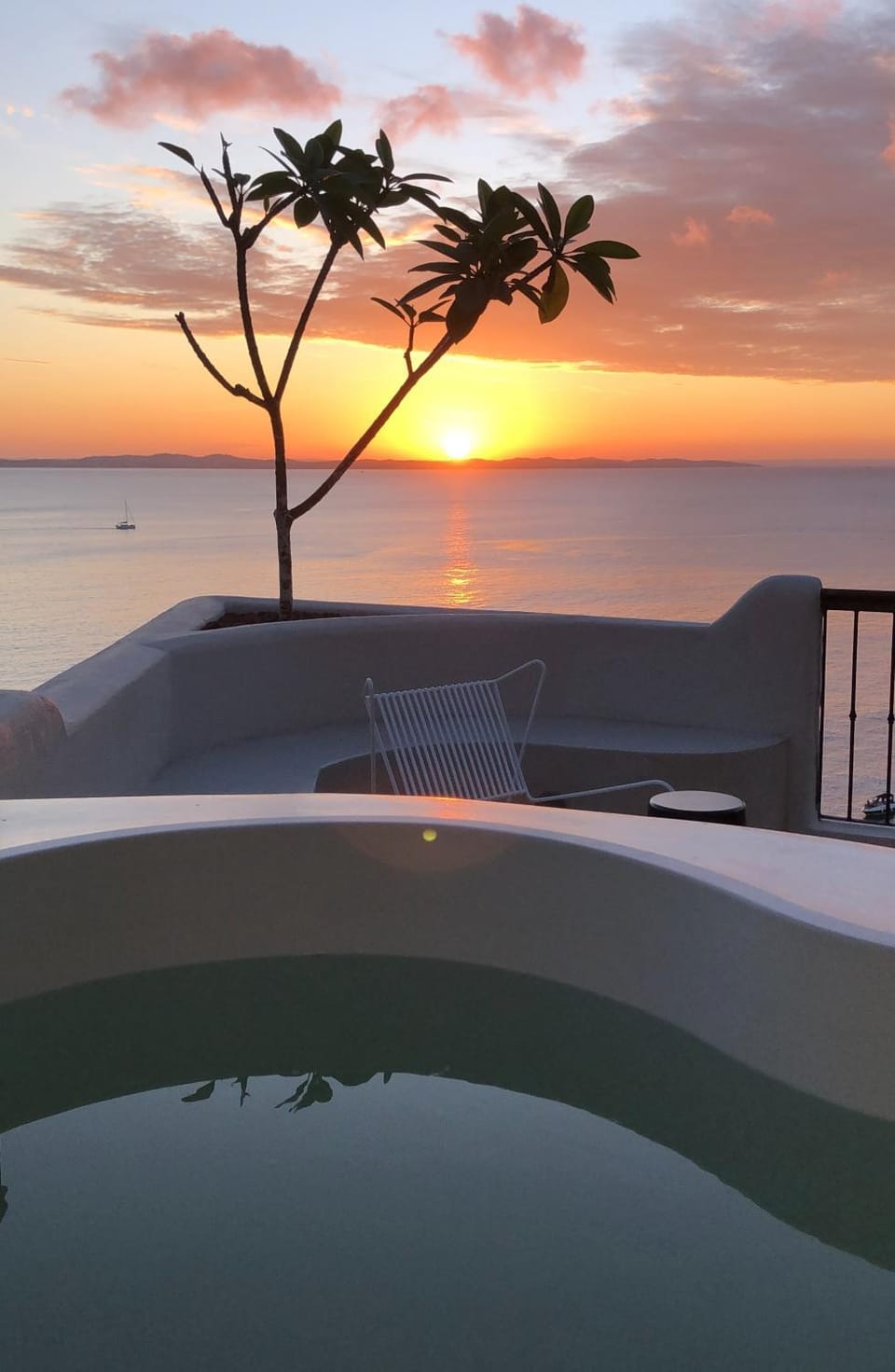Sea view, Sunset