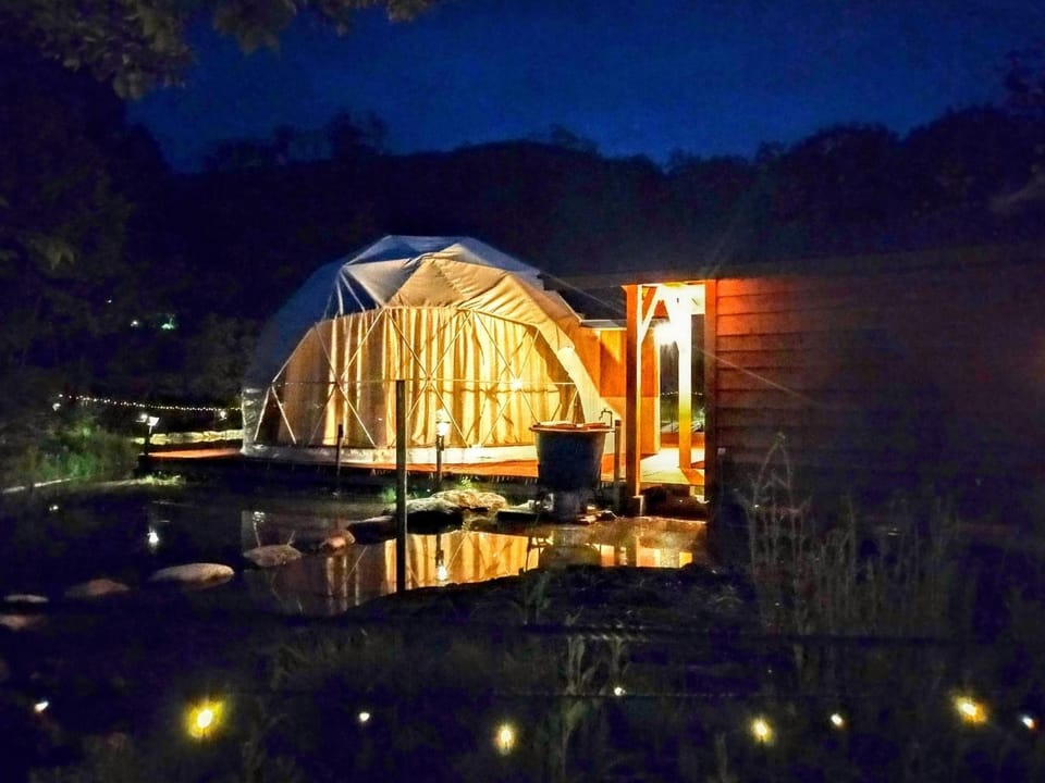 Hakuba Mori no Wasabi Farm Auto Campsite - Vacation STAY 22179v Luxury tent in Hakuba