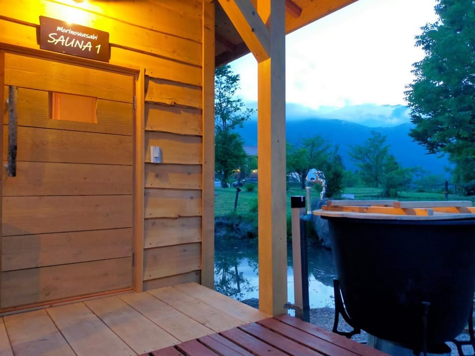 Hakuba Mori no Wasabi Farm Auto Campsite - Vacation STAY 22179v Luxury tent in Hakuba