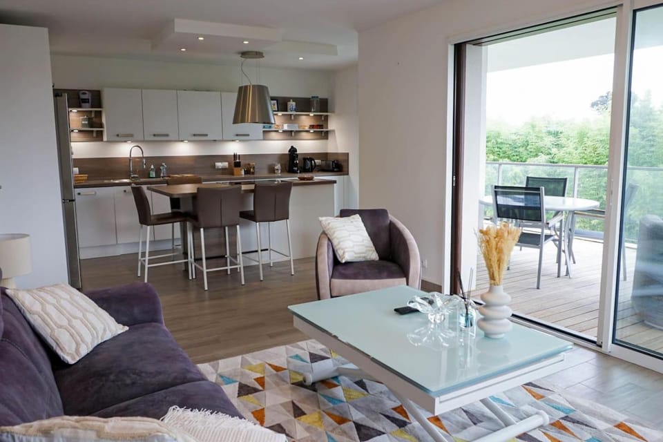 Ty koun-terrasse-2 parkings-6 personnes Apartment in Vannes