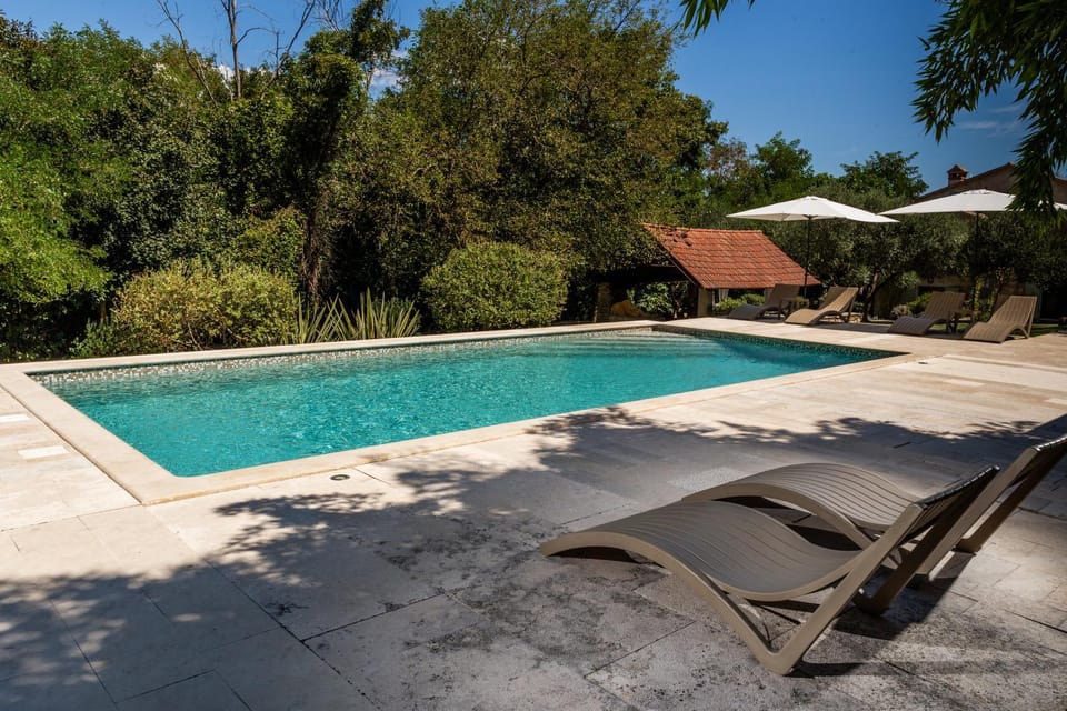 Pool view, Swimming pool, Swimming pool, sunbed