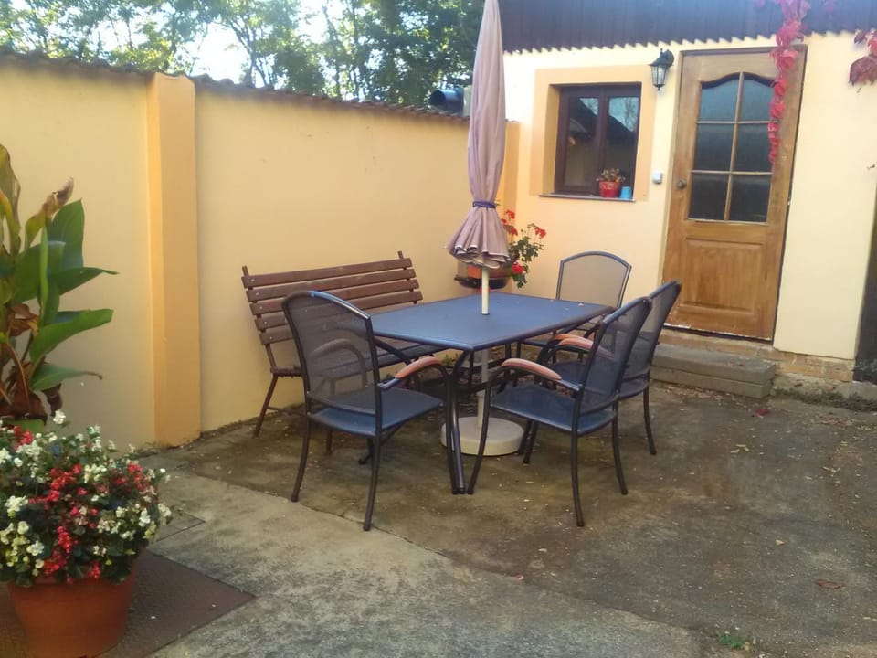 Property building, Patio