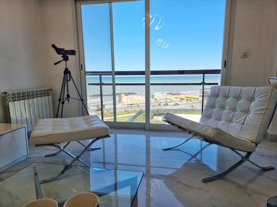 View (from property/room), Living room, Sea view