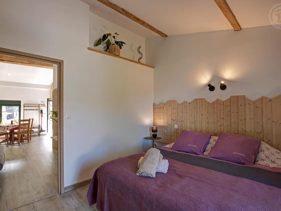 Gîte en pierre du 18ème siècle avec vue sur vallée, jacuzzi et terrasses - FR-1-496-335 House in Auvergne-Rhône-Alpes