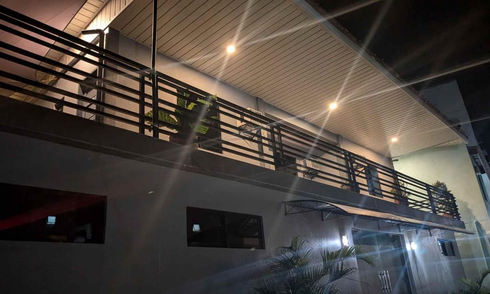 Property building, Night, Balcony/Terrace