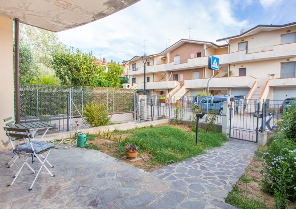 Property building, Patio, Garden view