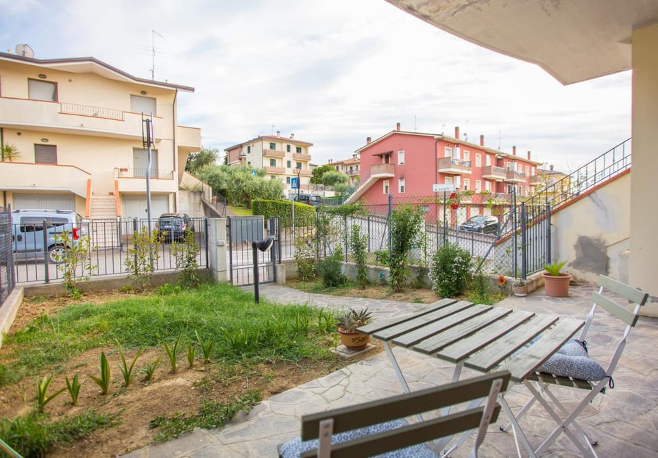 Property building, Patio