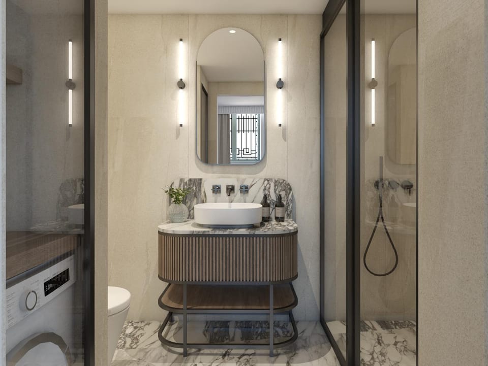 Shower, Toilet, Bathroom, washing machine