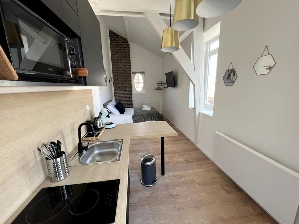 Sous les Toits - 2p Centre-ville Apartment in Hauts-de-France