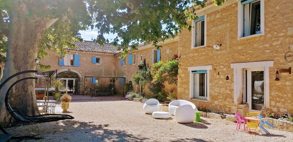 Property building, Garden, Garden view