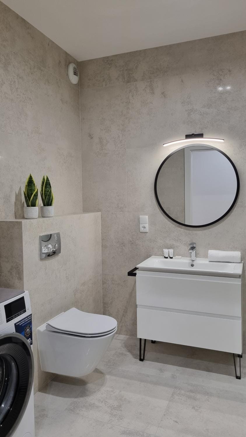 Toilet, Bathroom, washing machine
