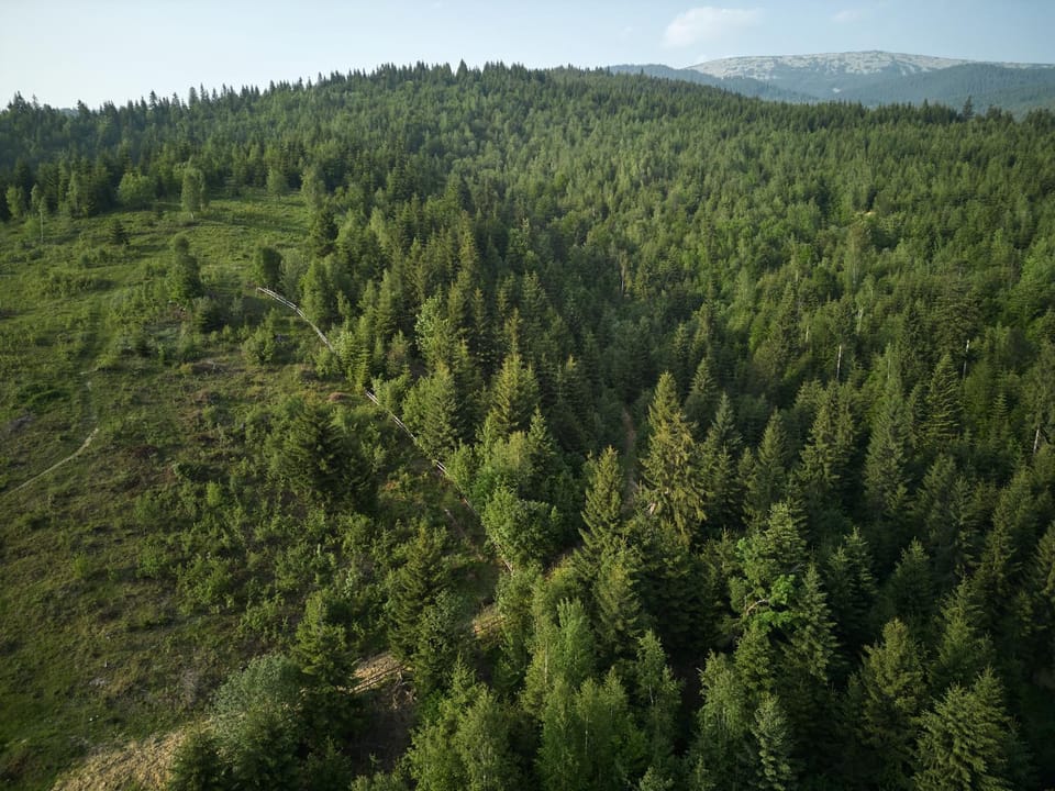 Natural landscape, Mountain view
