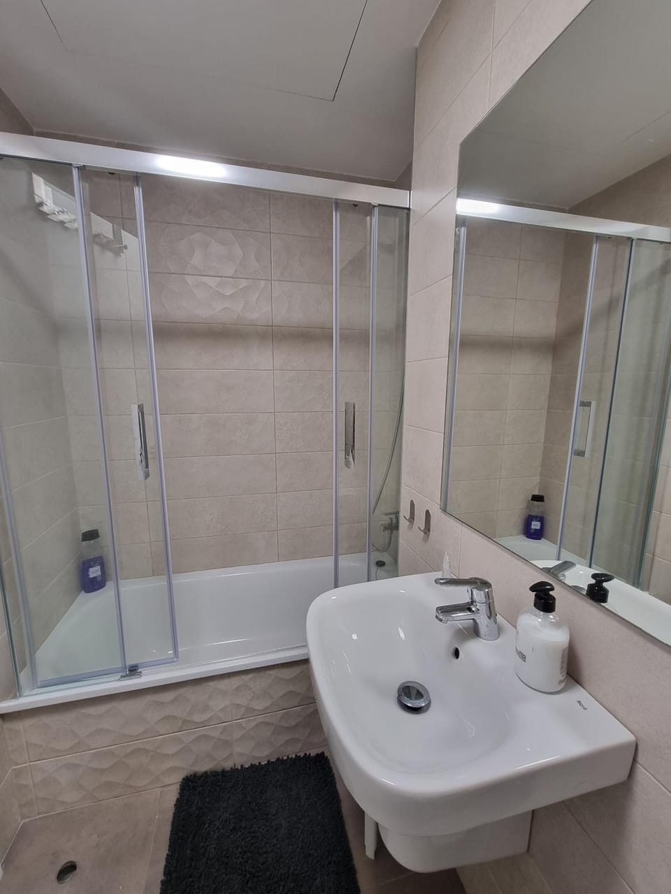 Bathroom, Living room