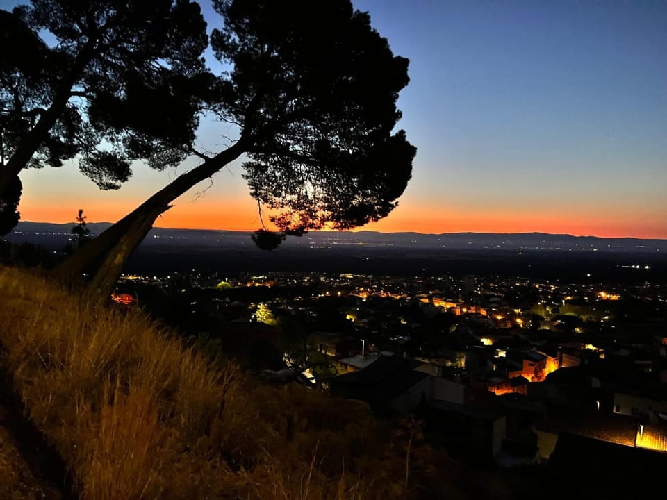 Natural landscape, Mountain view, Sunrise