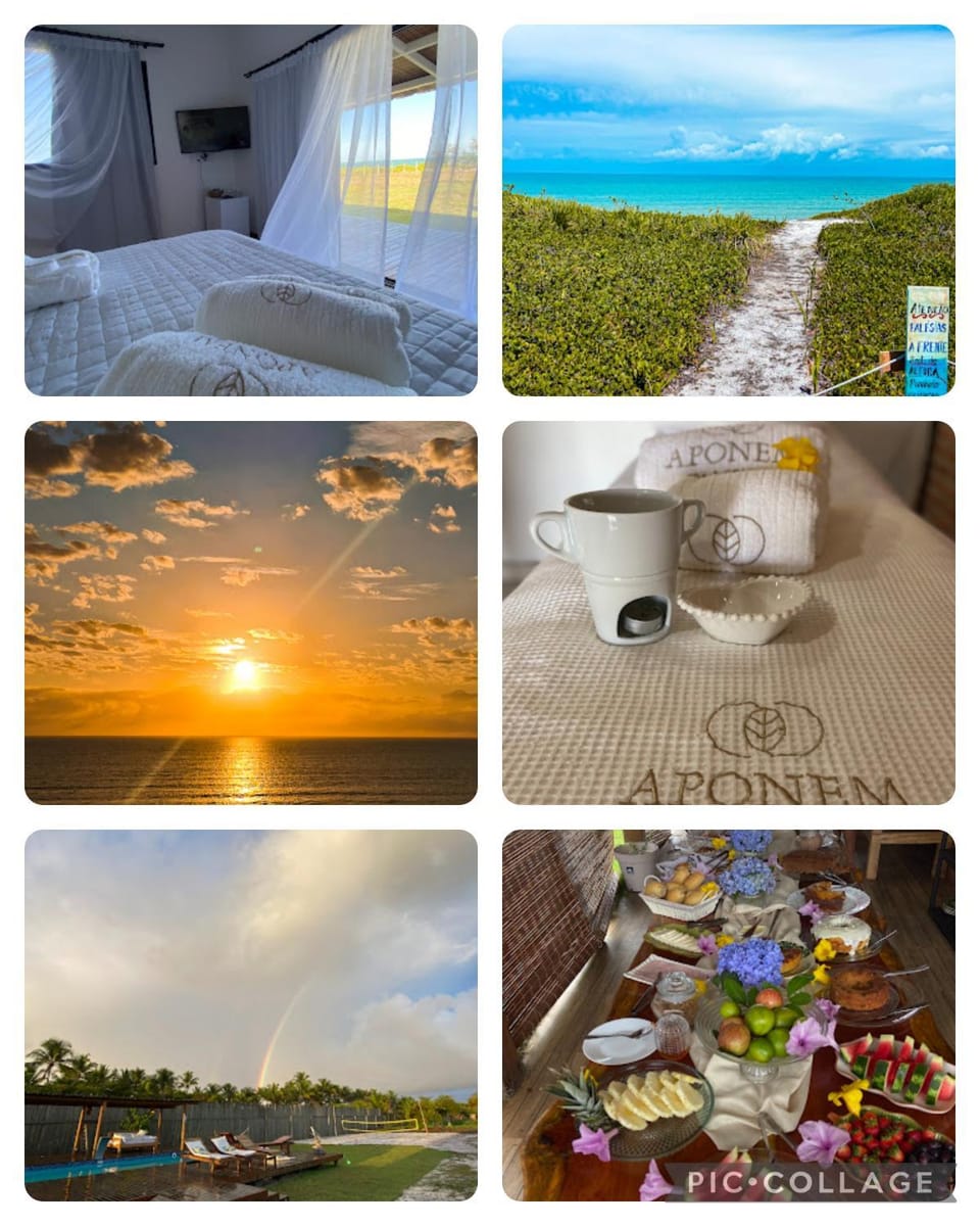 Bed, Natural landscape, Photo of the whole room, Bedroom, Sea view