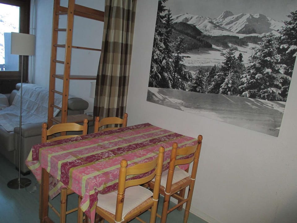 Studio 4 pers, balcon sud, parking, face pistes - FR-1-404-352 Apartment in Aragon