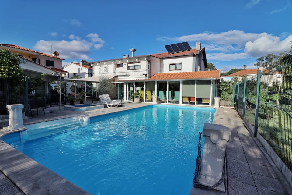 Property building, Patio, Swimming pool