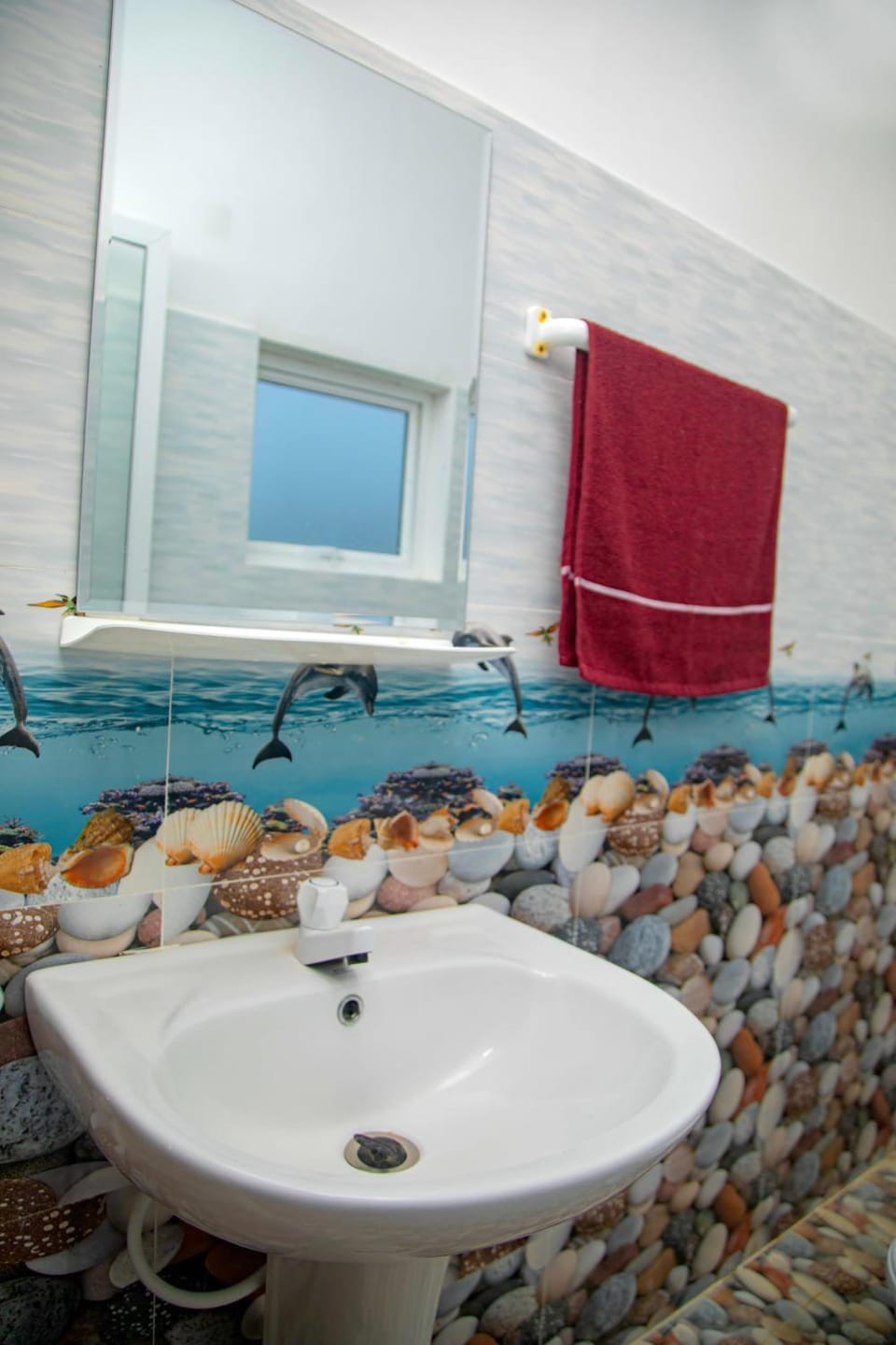 Bathroom, towels