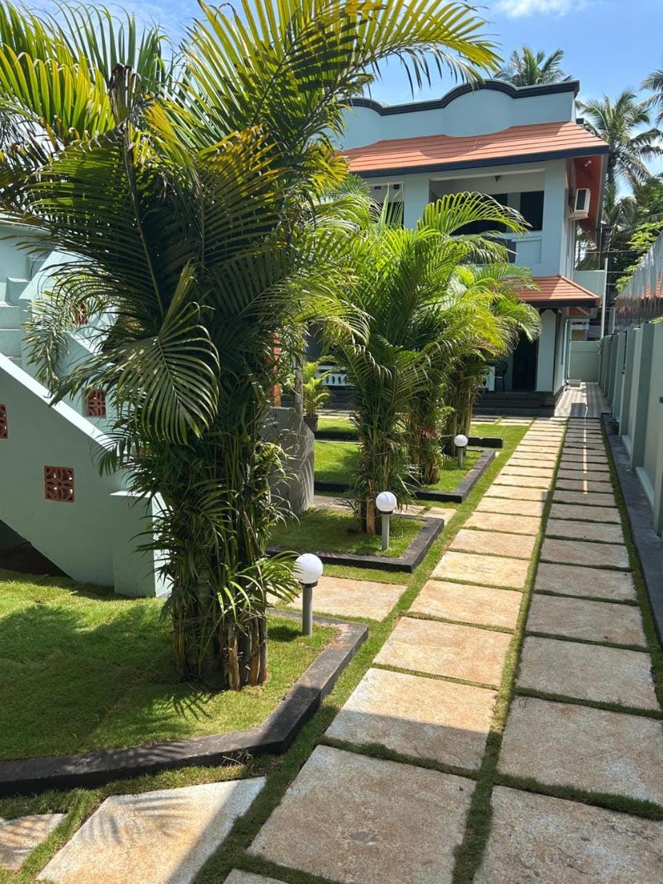 Property building, Garden view