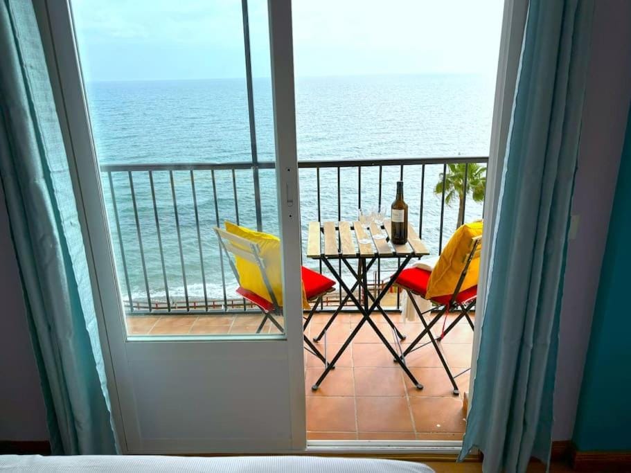 Natural landscape, View (from property/room), Balcony/Terrace, Sea view