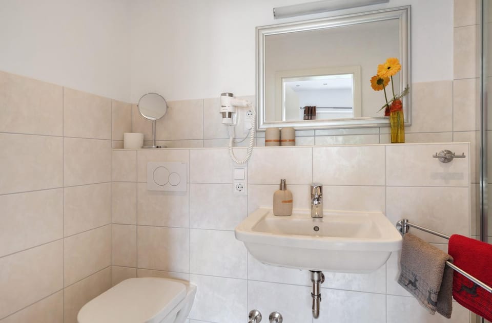 Bathroom, Living room