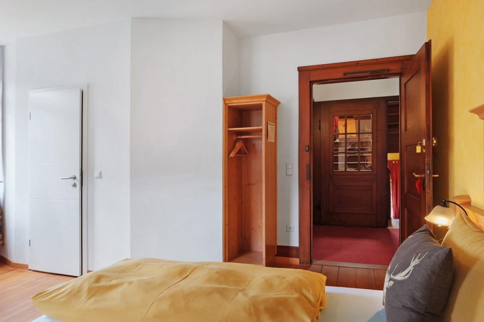 Property building, Living room, Bedroom