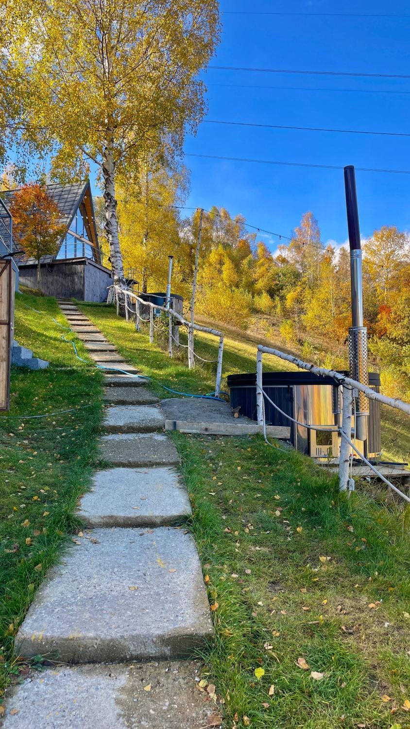 A-frame Muchia Scortii Nature lodge in Brașov County