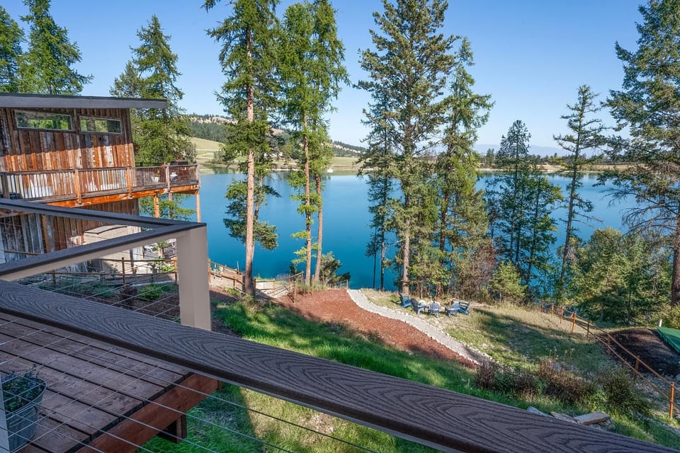 Day, Natural landscape, Summer, Balcony/Terrace, On site, Lake view, Mountain view