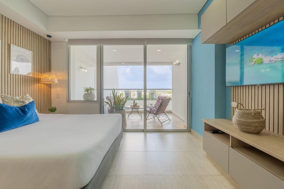 CB544 | Acogedora suite vista a la piscina Apartment in Cartagena